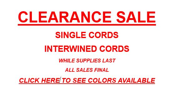 WHILE SUPPLIES LAST - CLEARANCE