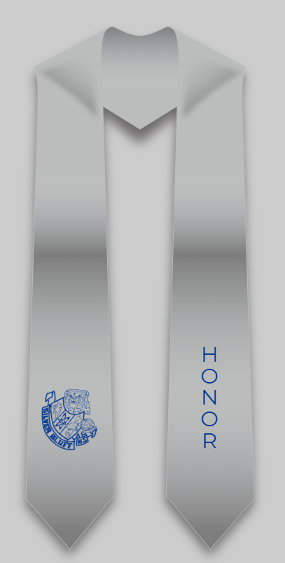 Silver Bluff HS Custom Honor Stole